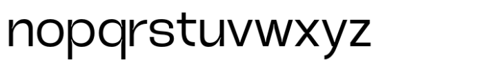Heuvel Grotesk Regular Font LOWERCASE