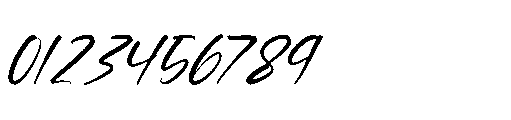 Hevling Justien  Italic Regular Font OTHER CHARS