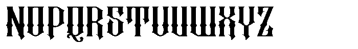Hewina Font UPPERCASE