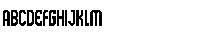 Hexa Brave Font UPPERCASE
