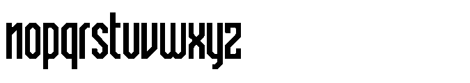 Hexa Brave Font LOWERCASE