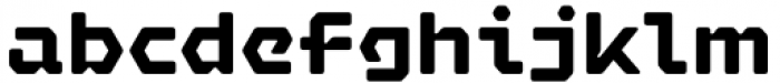 Hexaframe CF Extra Bold Font LOWERCASE