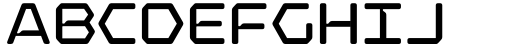 Hexaframe CF Thin Font UPPERCASE