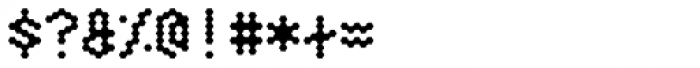 Hexagona Digital Normal Font OTHER CHARS