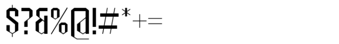Hexagreat Regular Font OTHER CHARS