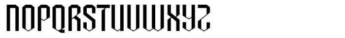 Hexagreat Regular Font UPPERCASE