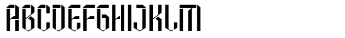Hexagreat Stencil FONT