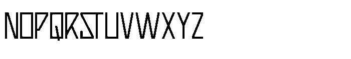 Hexazor Font UPPERCASE