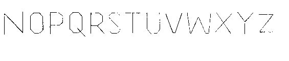 Hexen Craft Thin Regular Font UPPERCASE