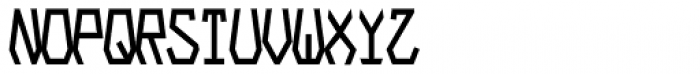 Hexonu Coffins Font LOWERCASE