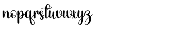 Hey Basley Script Font LOWERCASE