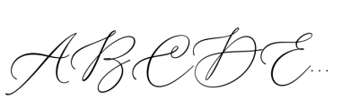 Hey Beauty Regular Font UPPERCASE