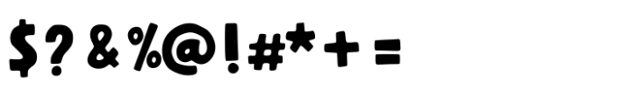 Hey Bold Comic Font OTHER CHARS