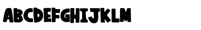 Hey Bold Comic Font UPPERCASE