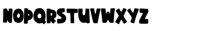 Hey Bold Comic Font UPPERCASE
