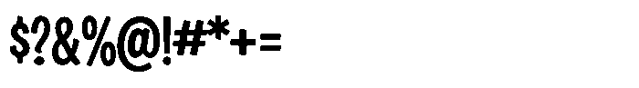 Hey Chuck Regular Font OTHER CHARS