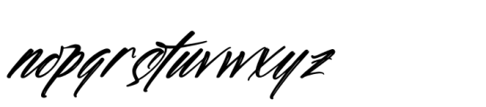 Heyday Gustine Italic Font LOWERCASE