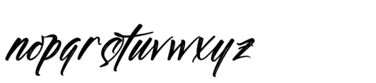 Heyday Gustine Regular Font LOWERCASE