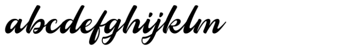Heydon Regular Font LOWERCASE