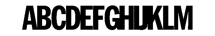 HEXFranklinv02Tyght NotTouchingCondensedExtrabold Instance Font UPPERCASE