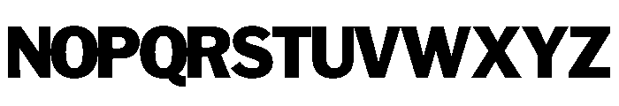HEXFranklinv02Tyght NotTouchingExtrabold Instance Font UPPERCASE