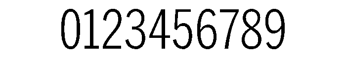 HEXFranklinv03 CondensedLight Instance Font OTHER CHARS