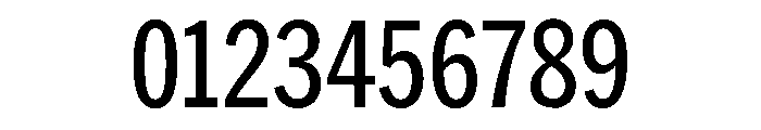HEXFranklinv03 CondensedMedium Instance Font OTHER CHARS