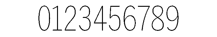 HEXFranklinv03 CondensedThin Instance Font OTHER CHARS