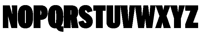 HEXFranklinv03 CondensedUltra Instance Font UPPERCASE