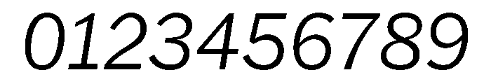 HEXFranklinv03 LightItalic Instance Font OTHER CHARS