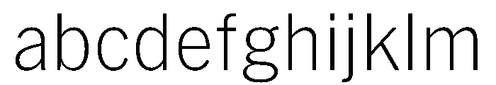 HEXFranklinv03 NarrowExtralight Instance FONT
