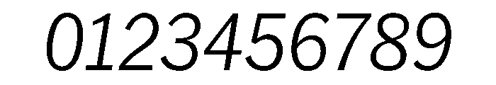 HEXFranklinv03 NarrowLightItalic Instance Font OTHER CHARS