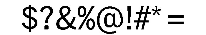 HEXFranklinv03 NarrowRegular Instance Font OTHER CHARS
