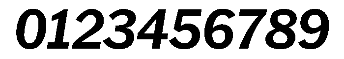 HEXFranklinv03 SemiboldItalic Instance Font OTHER CHARS