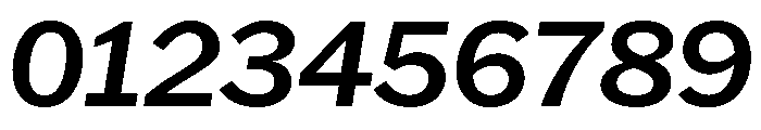 HEXFranklinv03 SemiwideMediumItalic Instance Font OTHER CHARS