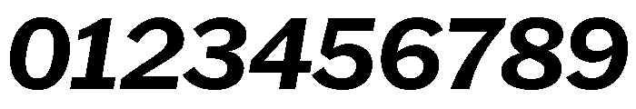 HEXFranklinv03 SemiwideSemiboldItalic Instance Font OTHER CHARS