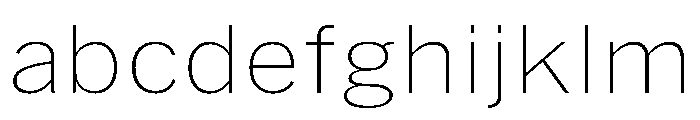 HEXFranklinv03 SemiwideThin Instance FONT