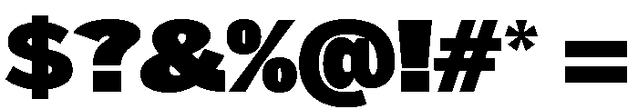 HEXFranklinv03 WideUltra Instance Font OTHER CHARS