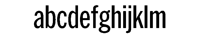 HEXFranklinv03 XCondensedMedium Instance FONT