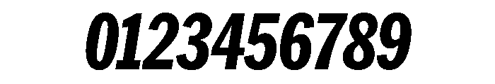 HEXFranklinv04 CondensedExtraboldItalic Instance Font OTHER CHARS