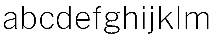 HEXFranklinv04 Extralight Instance FONT