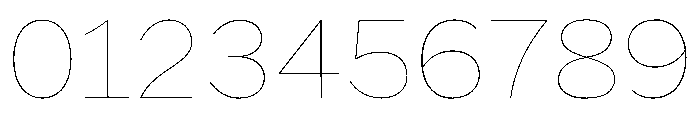 HEXFranklinv04 Hairline Instance 8dbdf9d6 Font OTHER CHARS