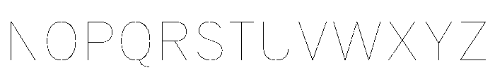 HEXFranklinv04 Hairline Instance Font UPPERCASE