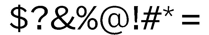 HEXFranklinv04 Light Instance E8f8c7ea Font OTHER CHARS