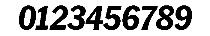 HEXFranklinv04 NarrowBoldItalic Instance Font OTHER CHARS