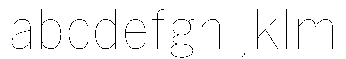 HEXFranklinv04 NarrowHairline Instance FONT
