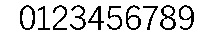 HEXFranklinv04 NarrowLight Instance Font OTHER CHARS