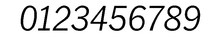 HEXFranklinv04 NarrowLightItalic Instance Font OTHER CHARS