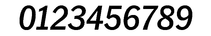 HEXFranklinv04 NarrowMediumItalic Instance Font OTHER CHARS