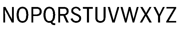 HEXFranklinv04 NarrowRegular Instance Font UPPERCASE